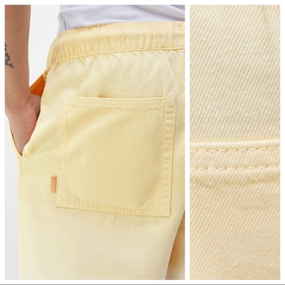 🌹NWT. Beshka Man Yellow/White Ombré-effect Denim Bermuda Shorts. Size XL. - Picture 5 of 8